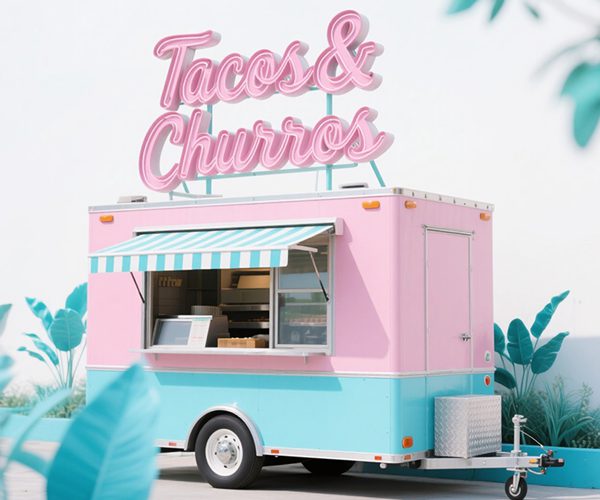 ice cream trailer for sale
