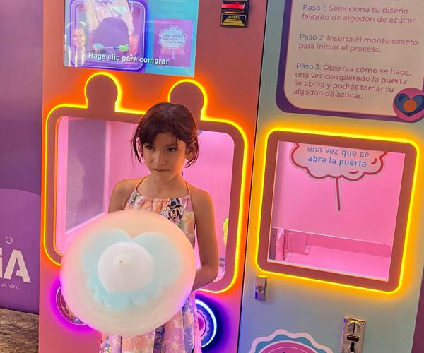 cotton candy vending equipment