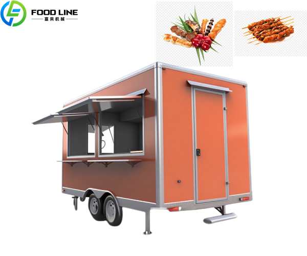 mobile bbq trailer