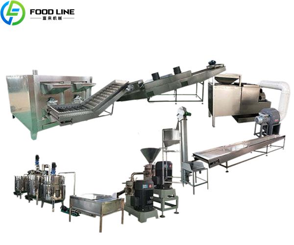 peanut butter production line machine