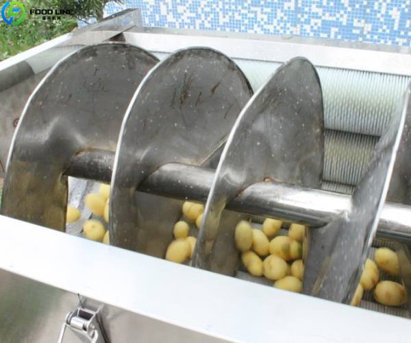 potato cleaning equipment