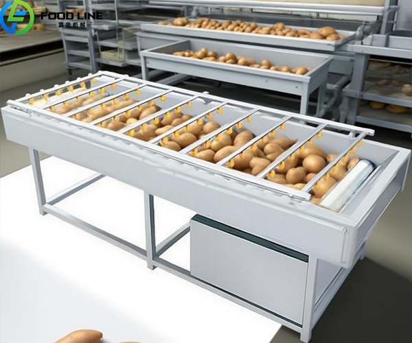 potato cleaning machine