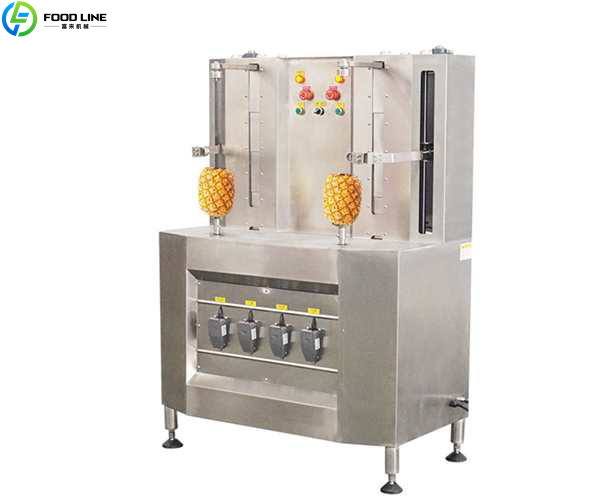 automatic pineapple peeling machine