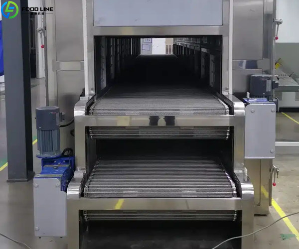 belt dryer machine detail