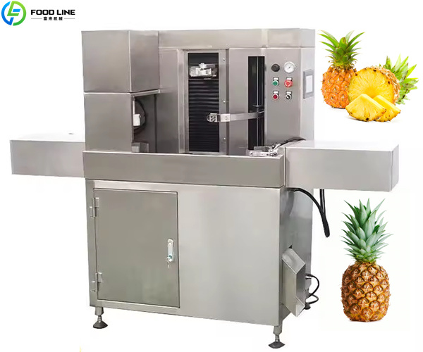 commercial pineapple peeling machine