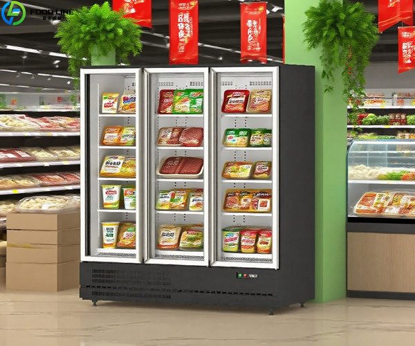 display fridge 3 door