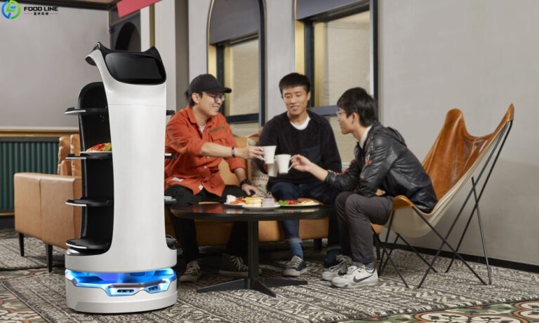 Autonomous Delivery Robot for Restaurants | Fast & Stable Service