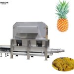 fully automatic pineapple peeling machine