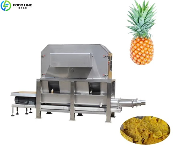 fully automatic pineapple peeling machine