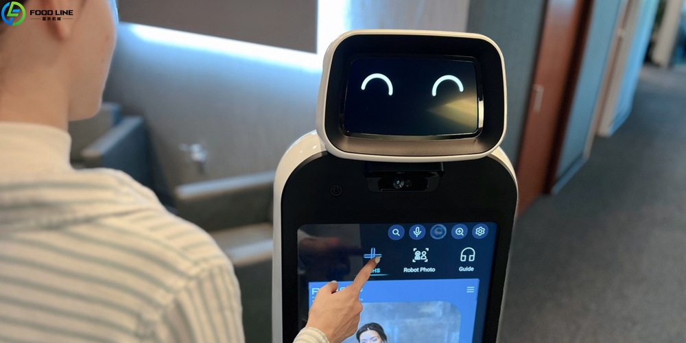 intelligent talking service robot
