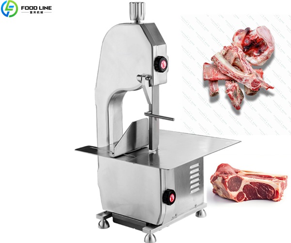meat and bone saw machine