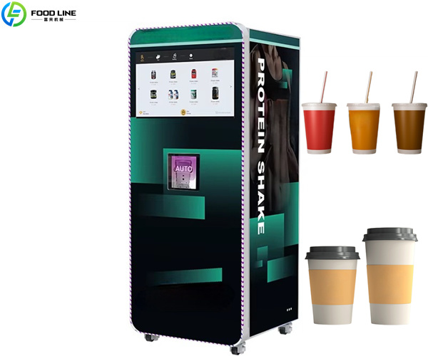 protein drink vending machine