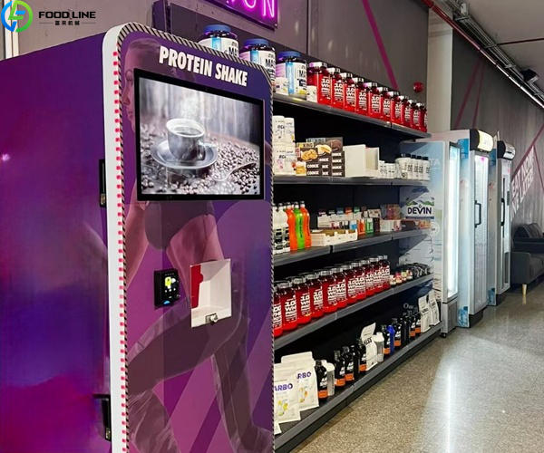 protein shake vending machine