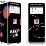 smart protein powder vending machine