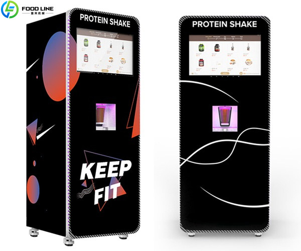 smart protein powder vending machine