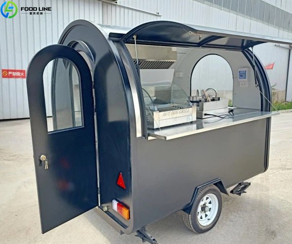 street black food trailer