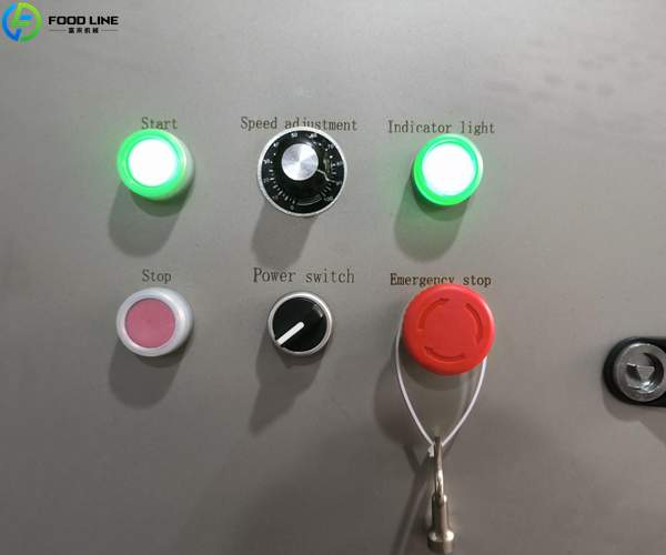 vegetable grater control panel