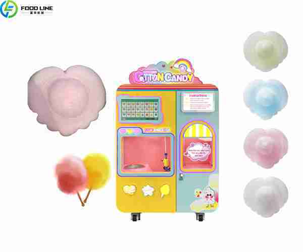 vending equipment for cotton candy