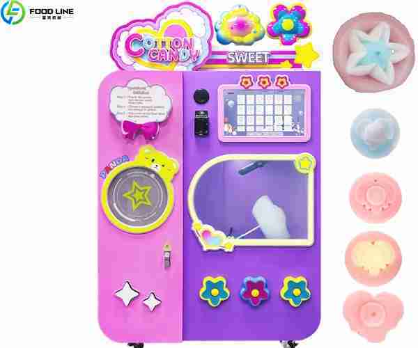 vending machine for cotton candy