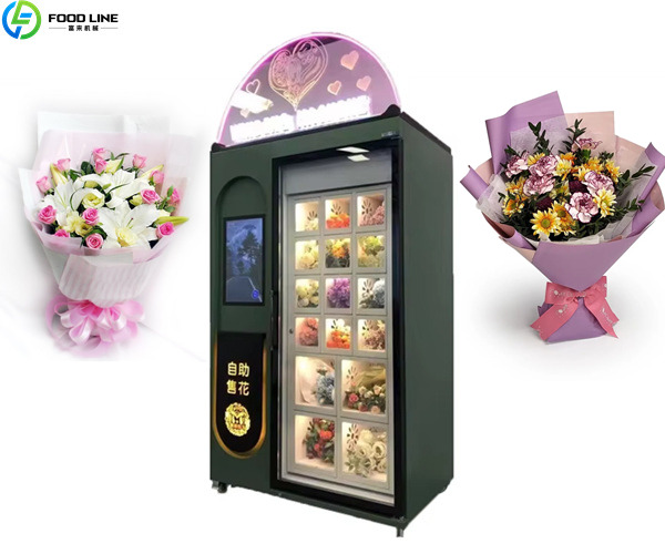 vending machine for flowers