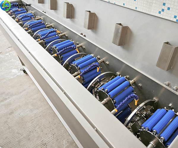white radish peeling machine