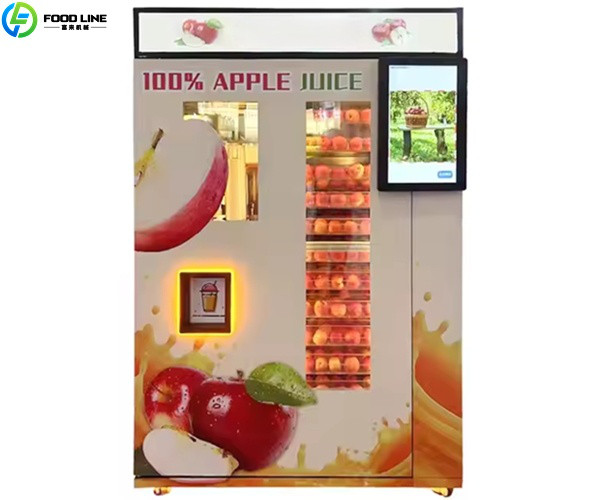 apple juice vending machine