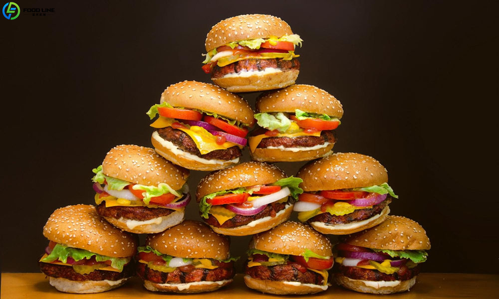 application of meat patties