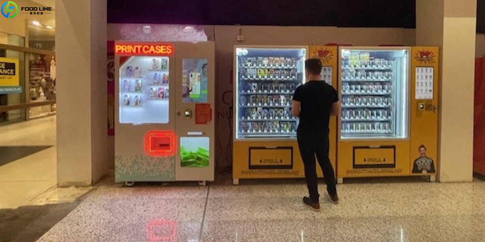 application scenarios of mobile phone case vending machines