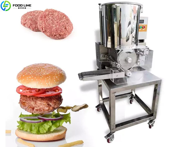 automatic burger patty making machine