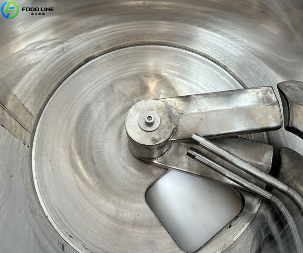 burger patty forming machine detail