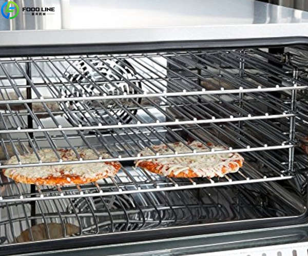 commercial oven detail