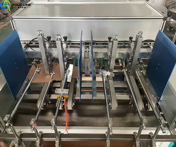 food box forming machine detail