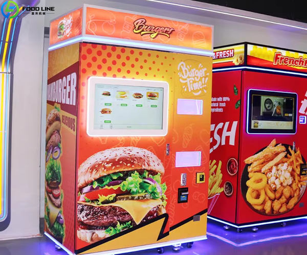 hamburger vending machine