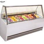 ice cream freezer display case