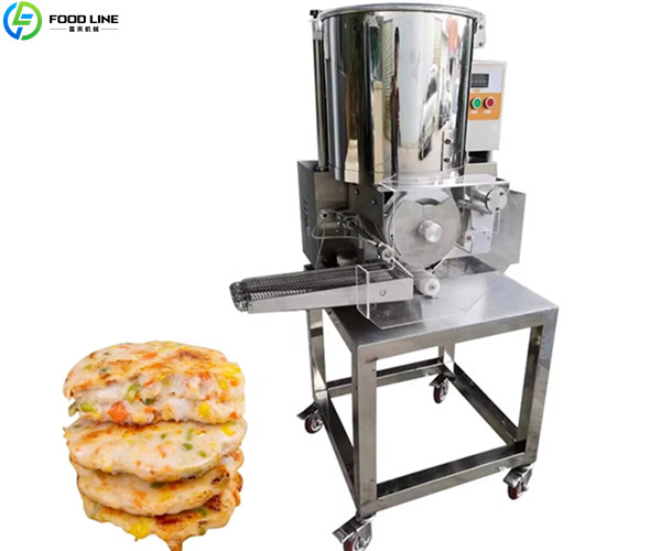 meat patty forming device
