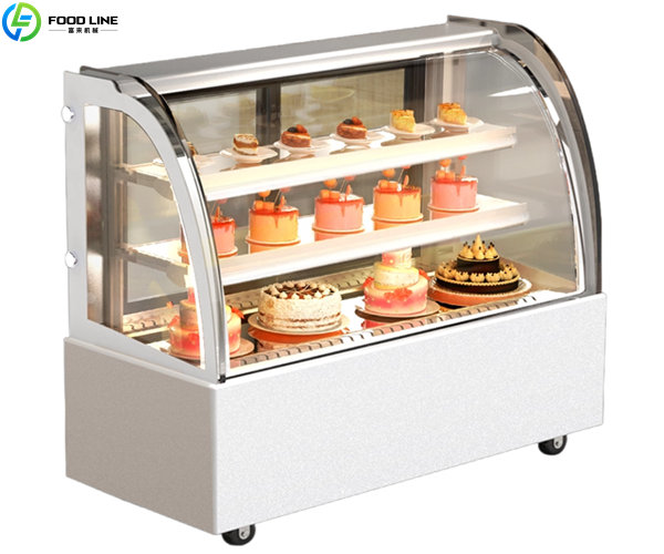 refrigerated cake display cabinet