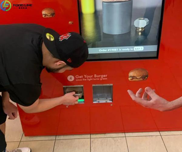 smart hamburger vending equipment