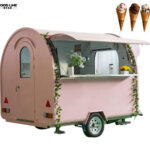 street ice cream trailer