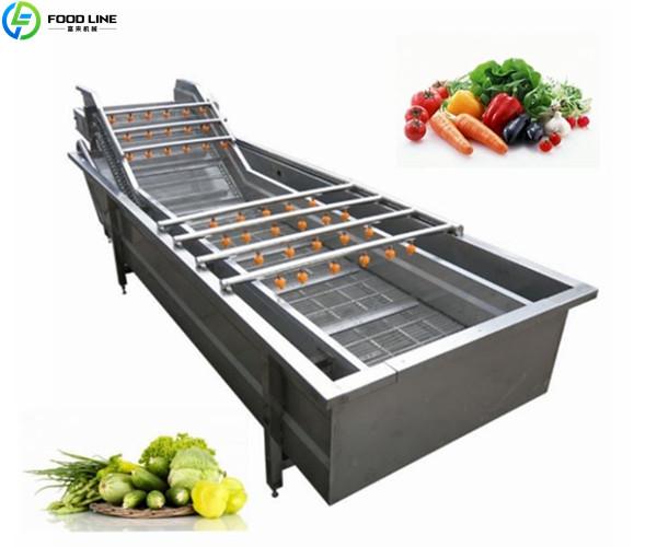 vegetable bubble cleaning machine