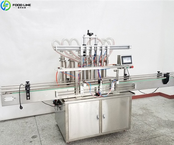 bottle filling and capping machine