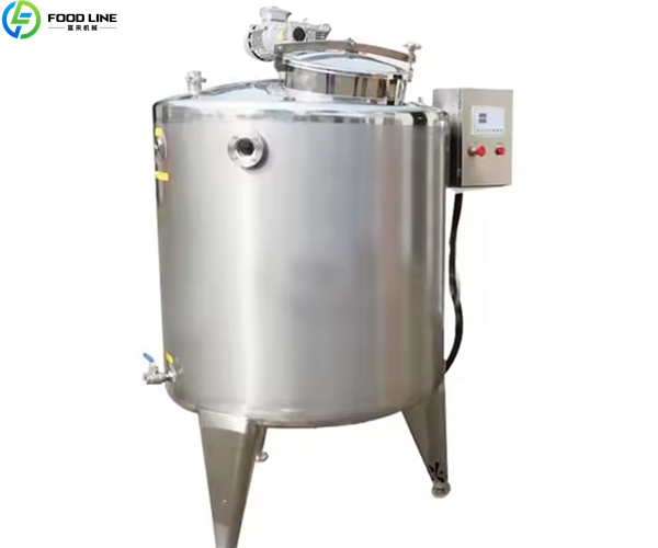 commercial milk pasteurizer