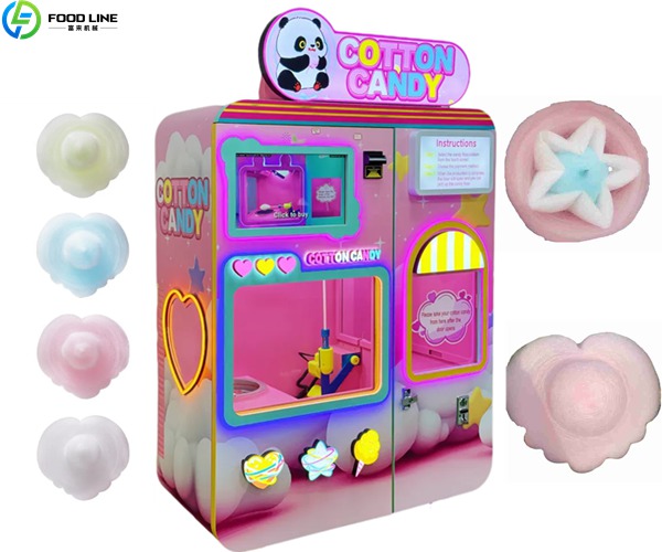 cotton candy vending device