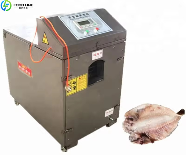 fish cleaning and cutting machine