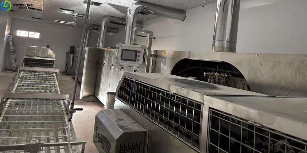 ice cream cone processing line equipment