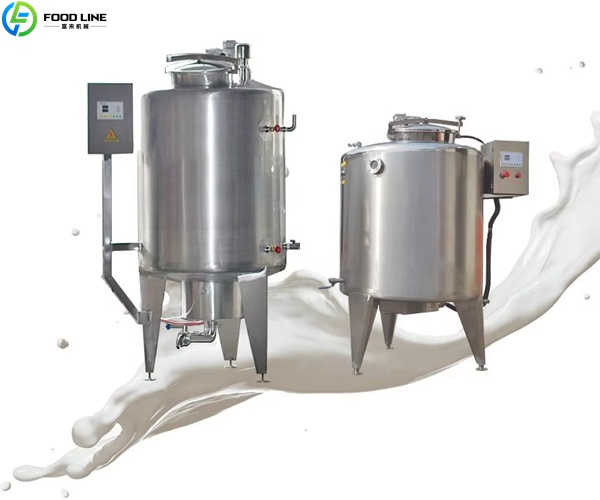 milk pasteurization tank