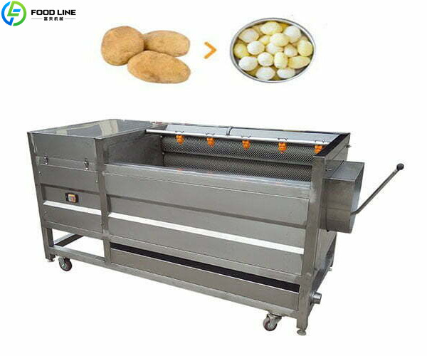 potato cleaning machine