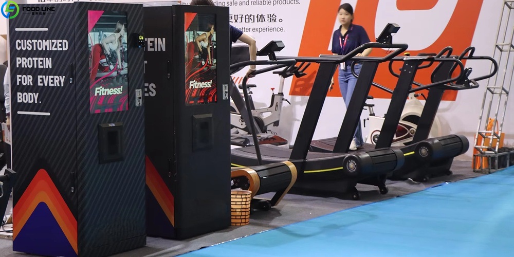protein shake vending device