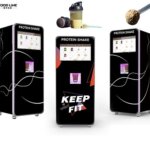 Protein Vending Machine for Healthy Drinks protein vending device