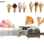 Ice Cream Cone Production Line sugar cone processing line