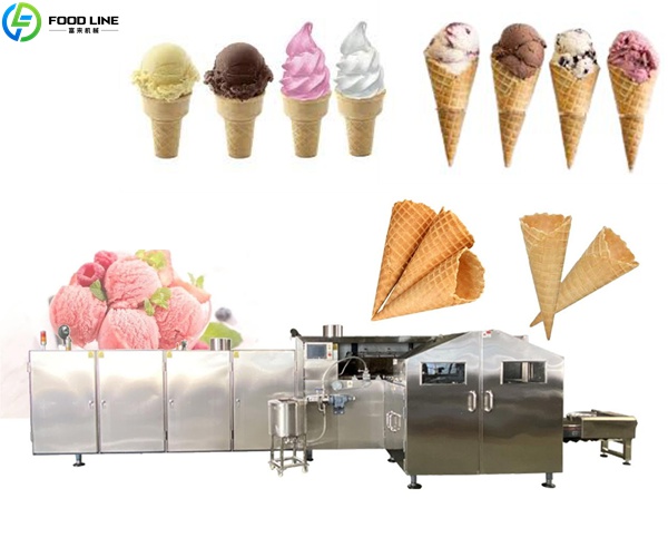 sugar cone processing line